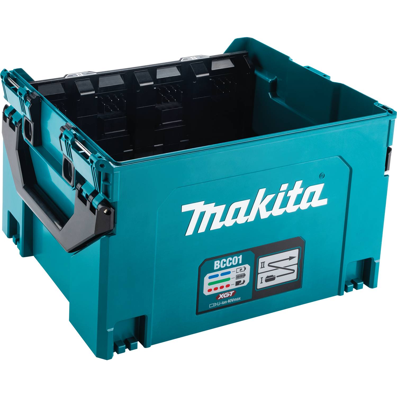 Makita BCC01 40V max XGT and 18V LXT 8-Port Charging Case – Tool Nut