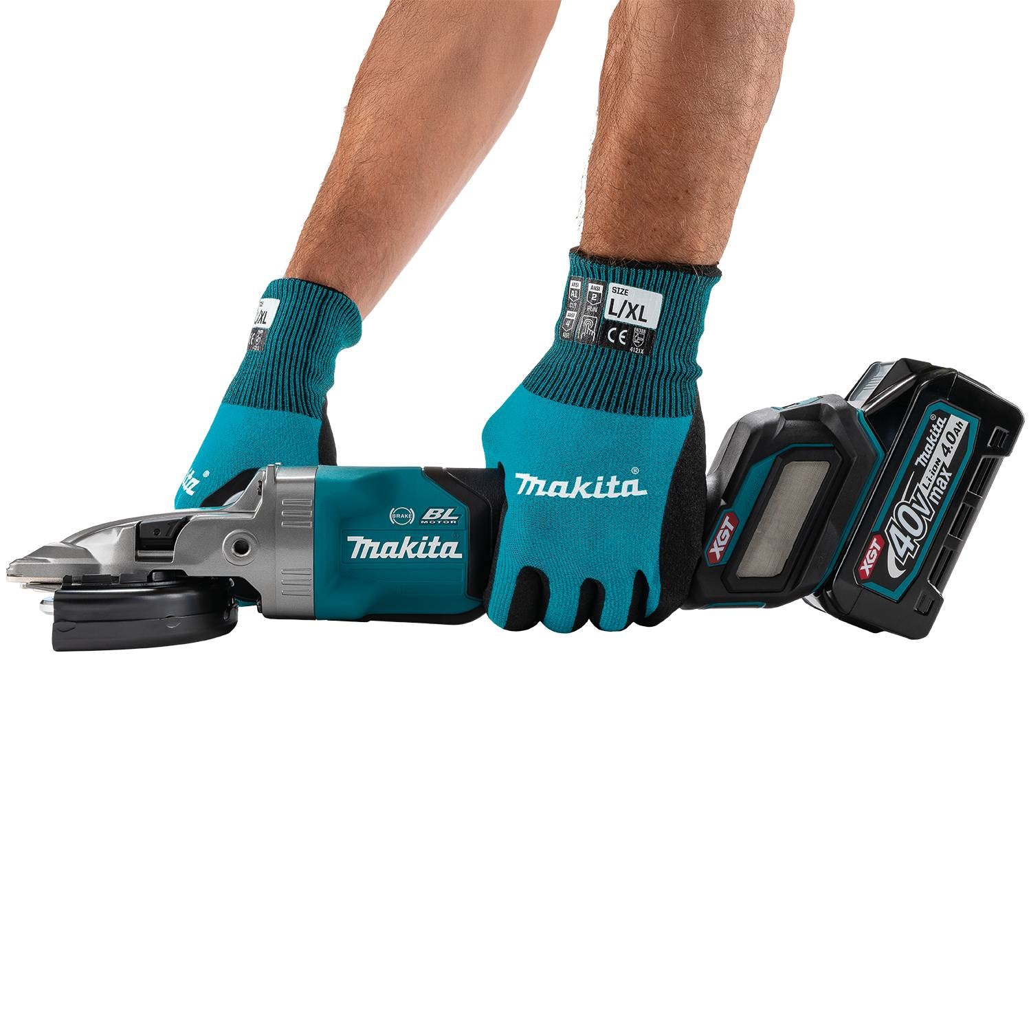 Makita GAG16Z 40V max XGT Brushless 5-in. Paddle Switch Flathead