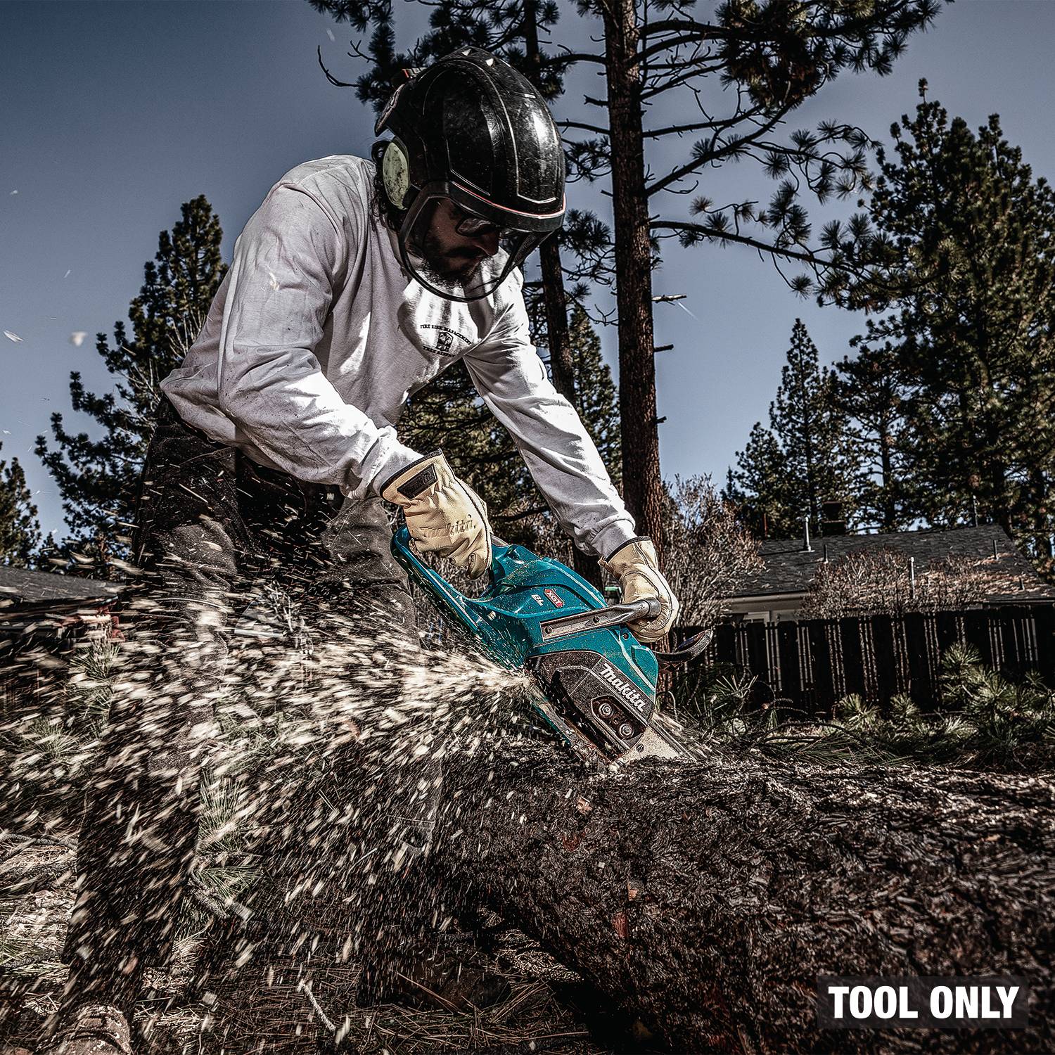 Makita GCU08Z 40V max XGT Brushless 20-in. Chain Saw, Tool Only