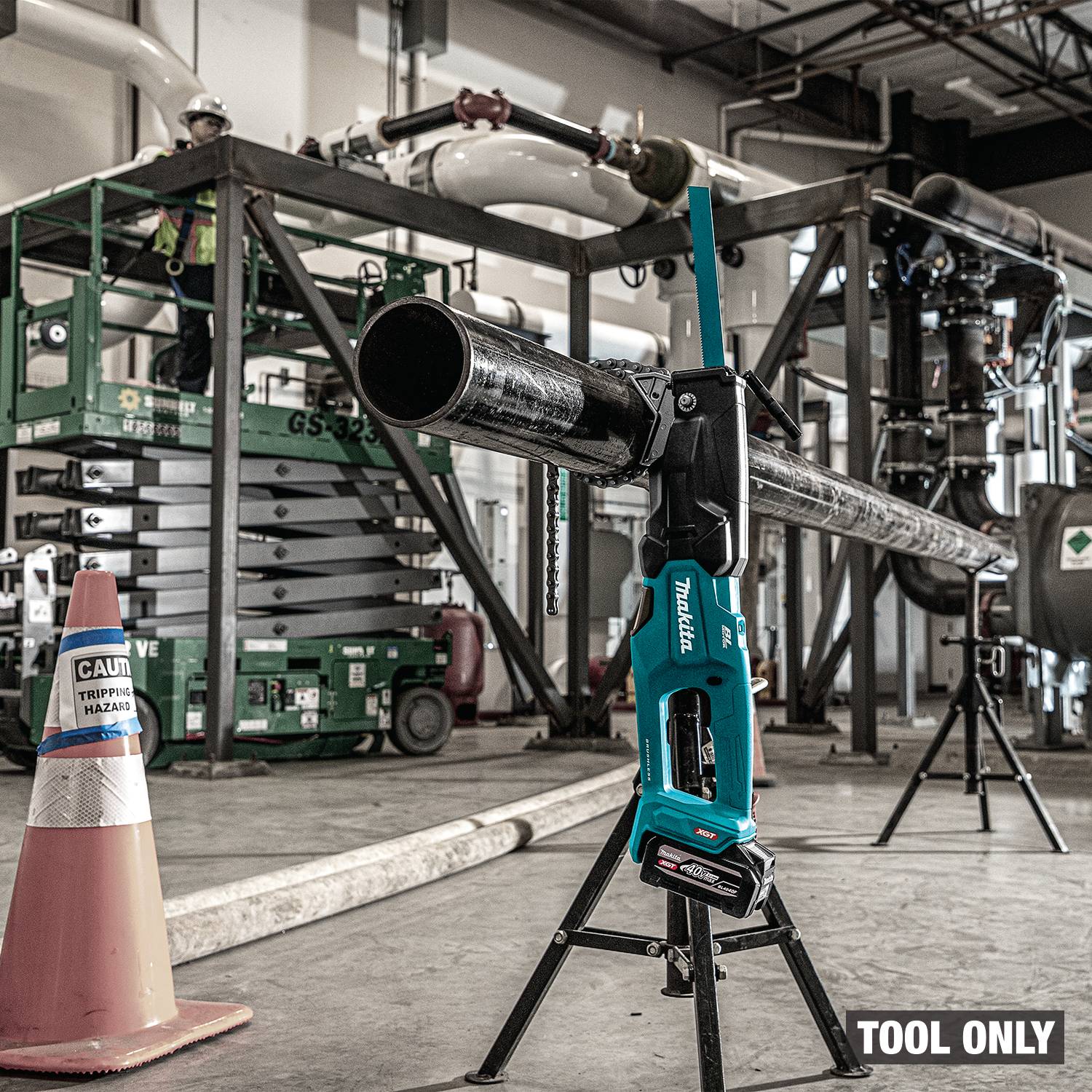 ★Hiroko Makitaページ Makita GRJ03Z 40V max XGT Brushless Recipro Pipe Saw w/ Chain Vise