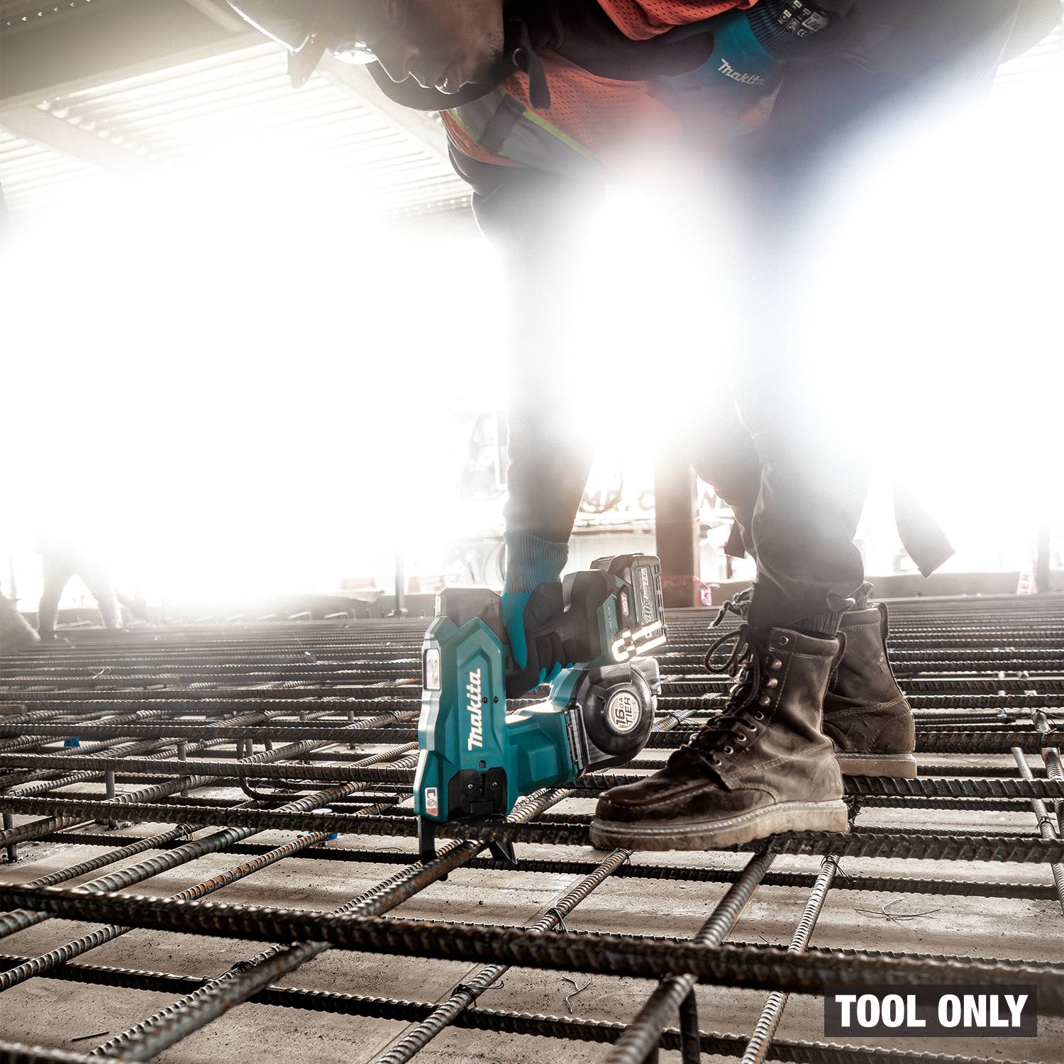 Makita GRT01Z 40V max XGT Brushless 16-Gauge Rebar Tying Tool, Tool Only