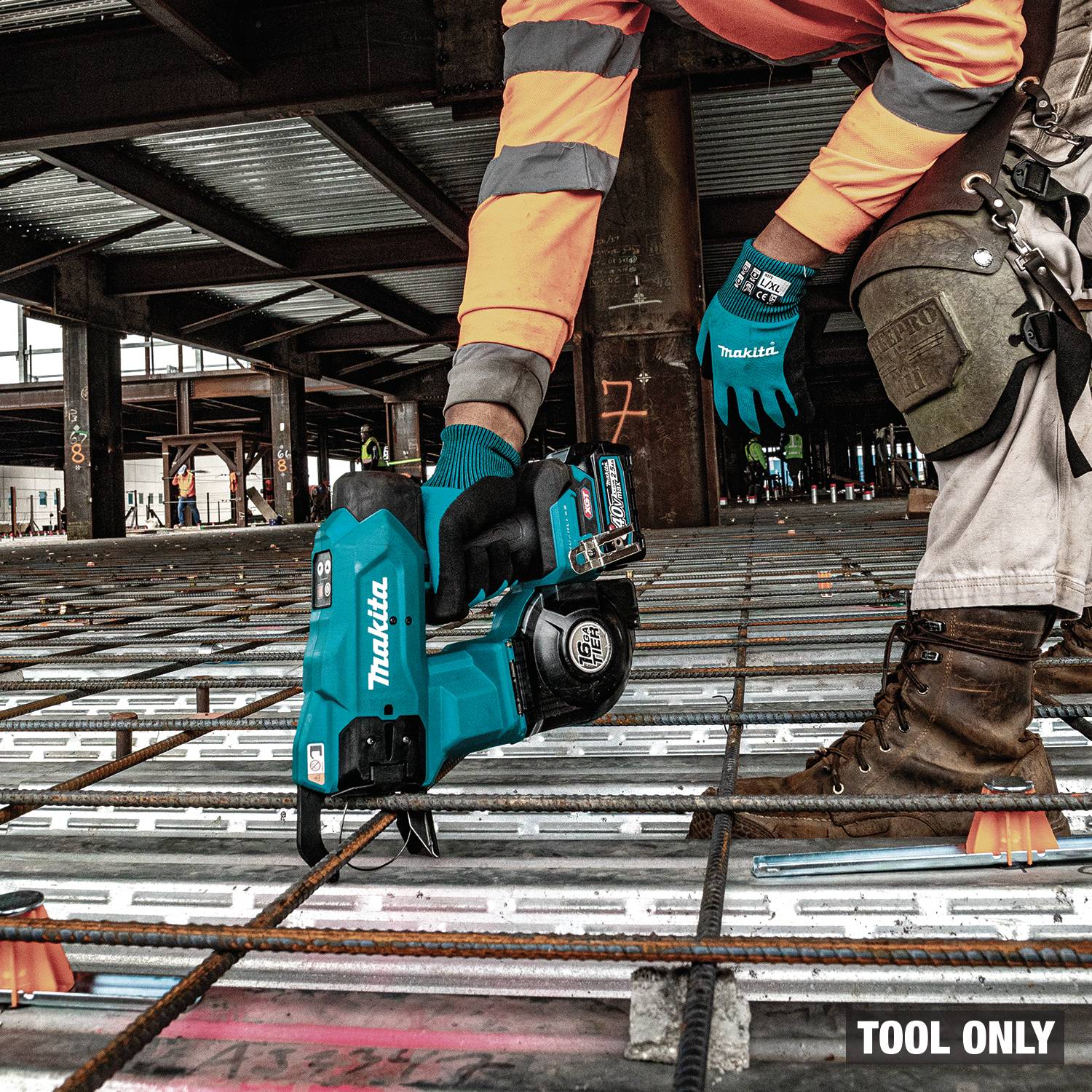 Makita GRT01Z 40V max XGT Brushless 16-Gauge Rebar Tying Tool, Tool Only