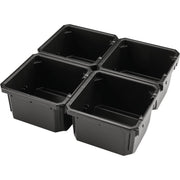 Makita T-92178 MAKTRAK Organizer Bin Set, Low-Profile Standard, 4-Pack