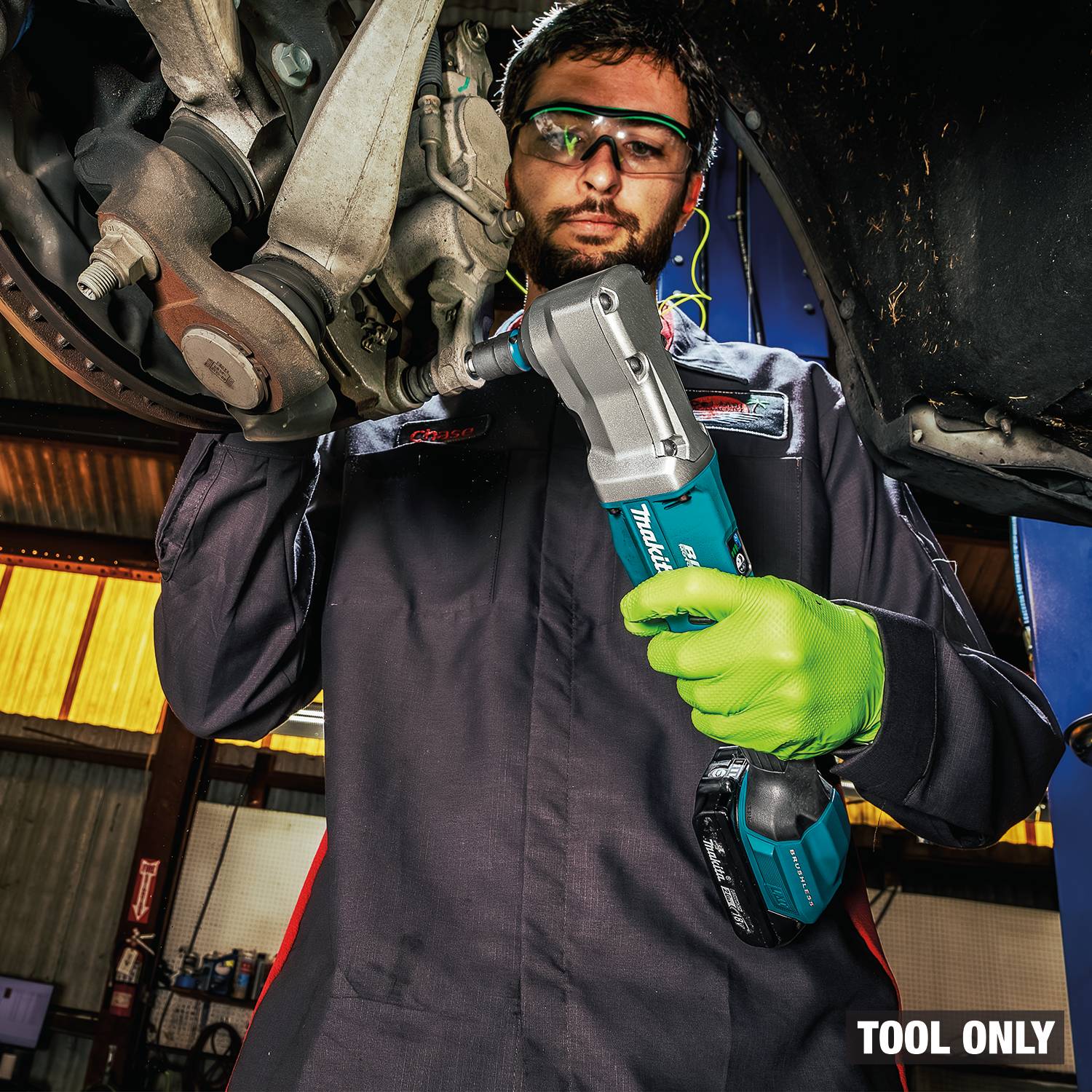 Makita XLT04Z 18V LXT Brushless High Torque 1/2-in.  Angle Impact Wrench w/ Friction Ring, Tool Only