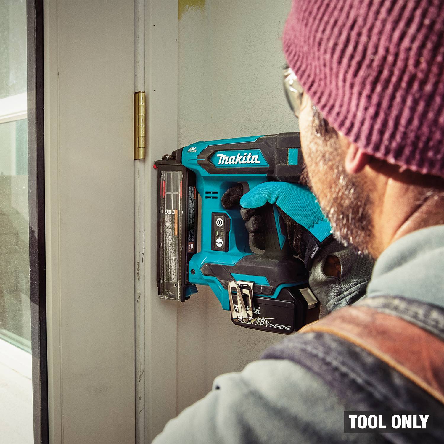 Makita XNB04Z 18V LXT Brushless Cordless 2-in. 18-Gauge Brad Nailer, Tool Only