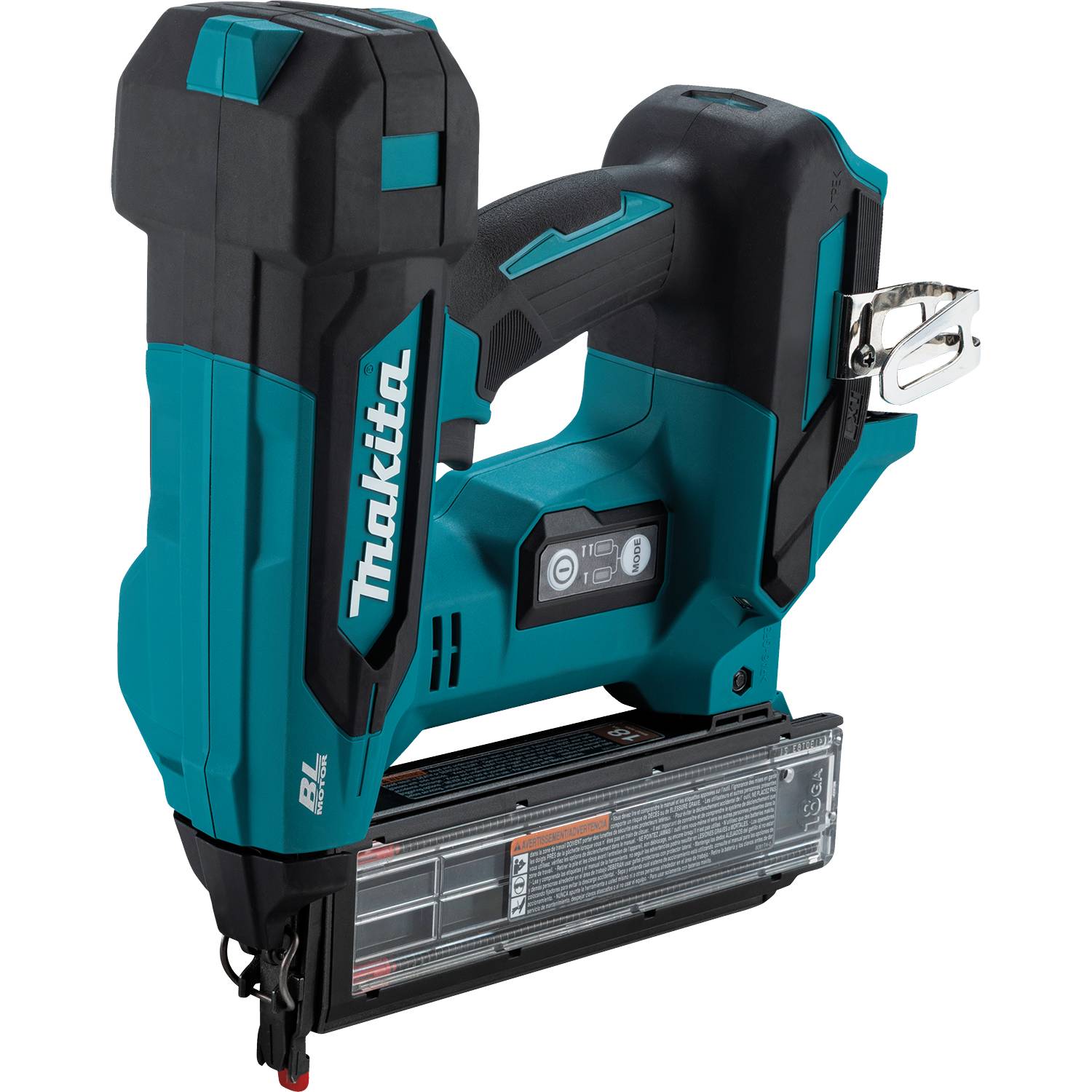 Makita XNB04Z 18V LXT Brushless Cordless 2-in. 18-Gauge Brad Nailer, Tool Only