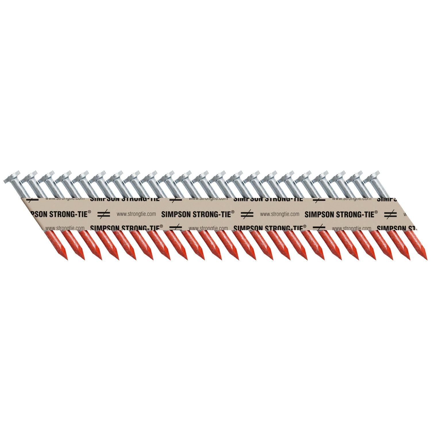 Simpson Strong-Tie N8BRPT4000 Strong-Drive 33° SCN SMOOTH-SHANK CONNECTOR Nail,  1-1/2-in. x .131-in. Bright, 4000-Pack