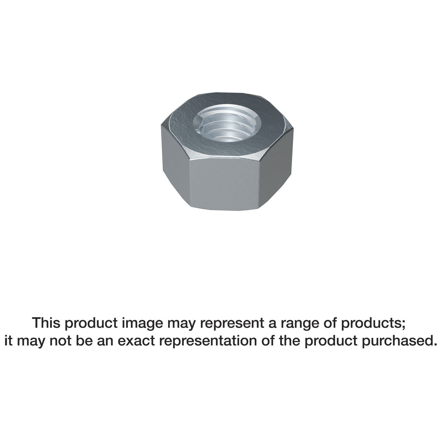 Simpson Strong-Tie NUT1-ZP Zinc-Plated Hex Nut for 1-in. Rod