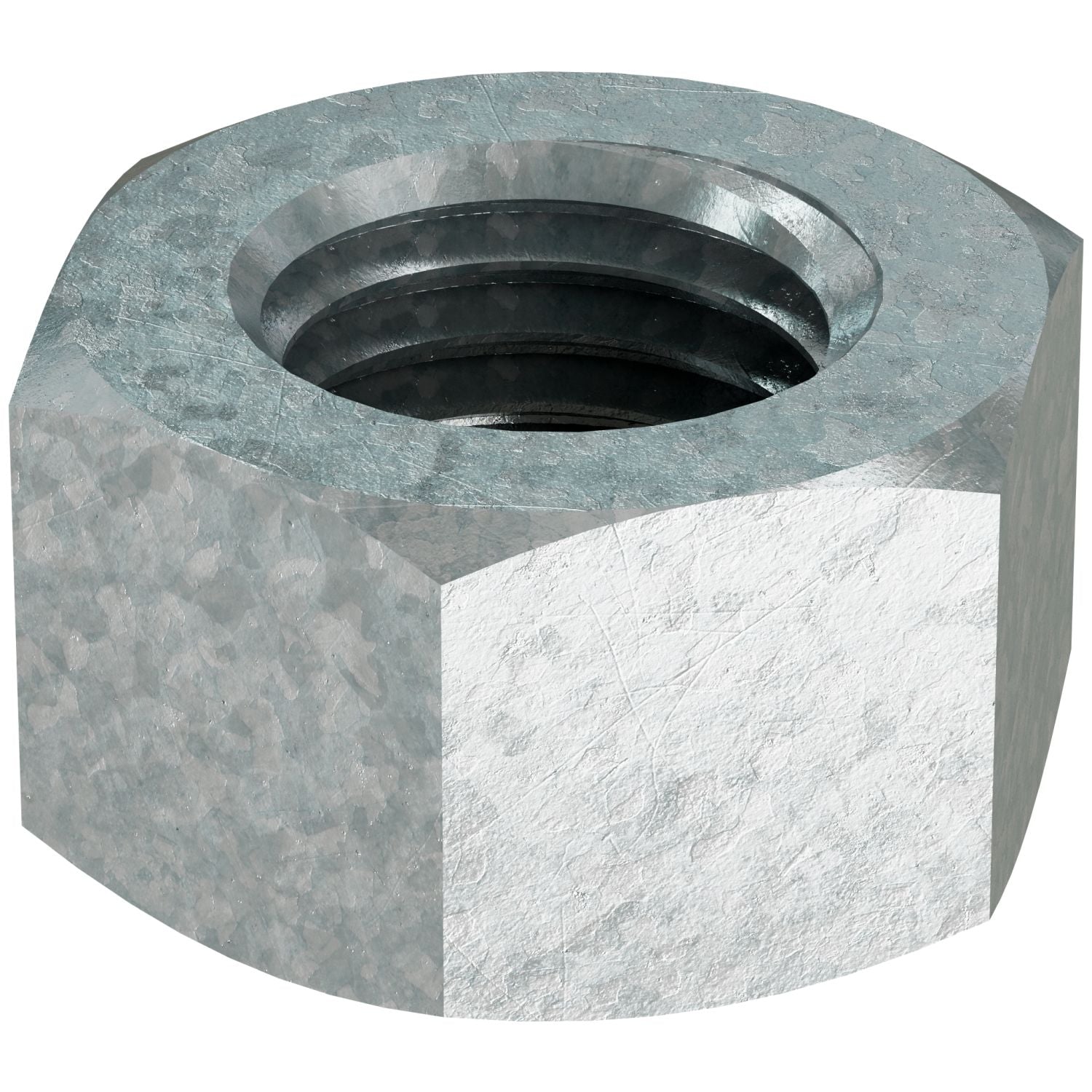Simpson Strong-Tie NUT1-ZP Zinc-Plated Hex Nut for 1-in. Rod