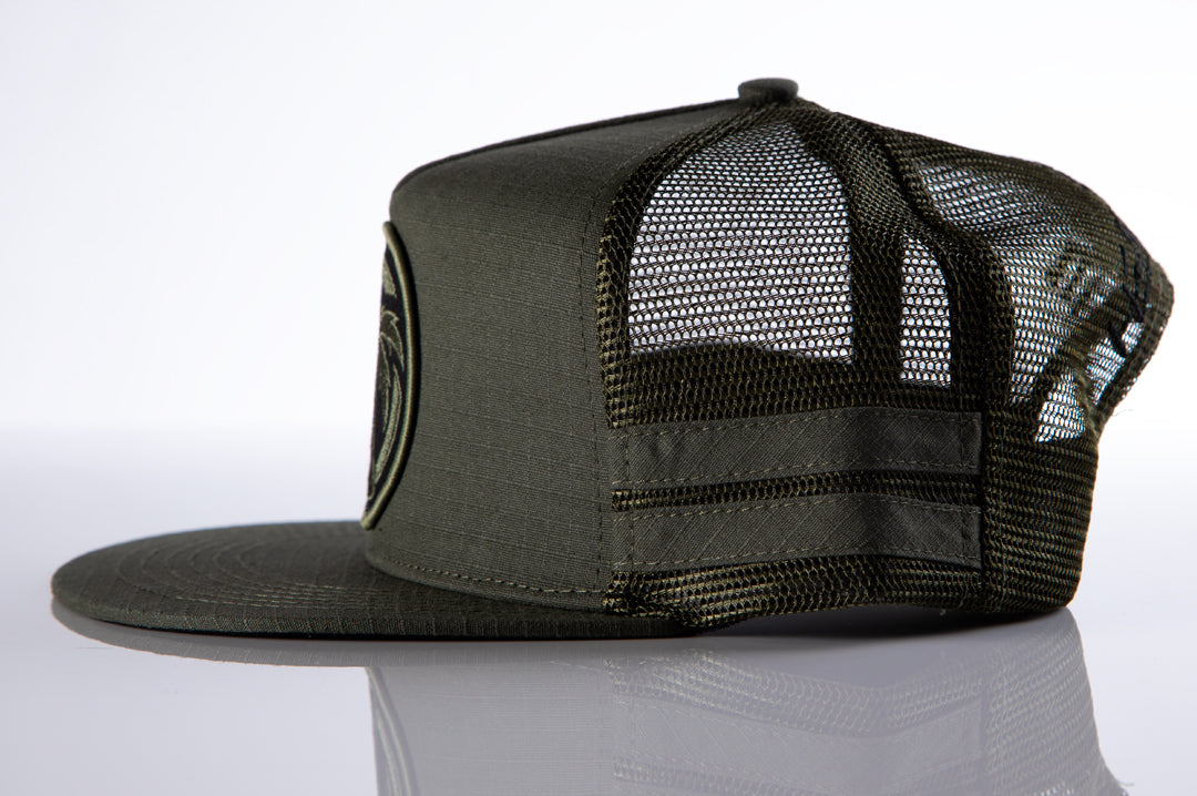 Heat Wave Socom OD Green Trucker Hat