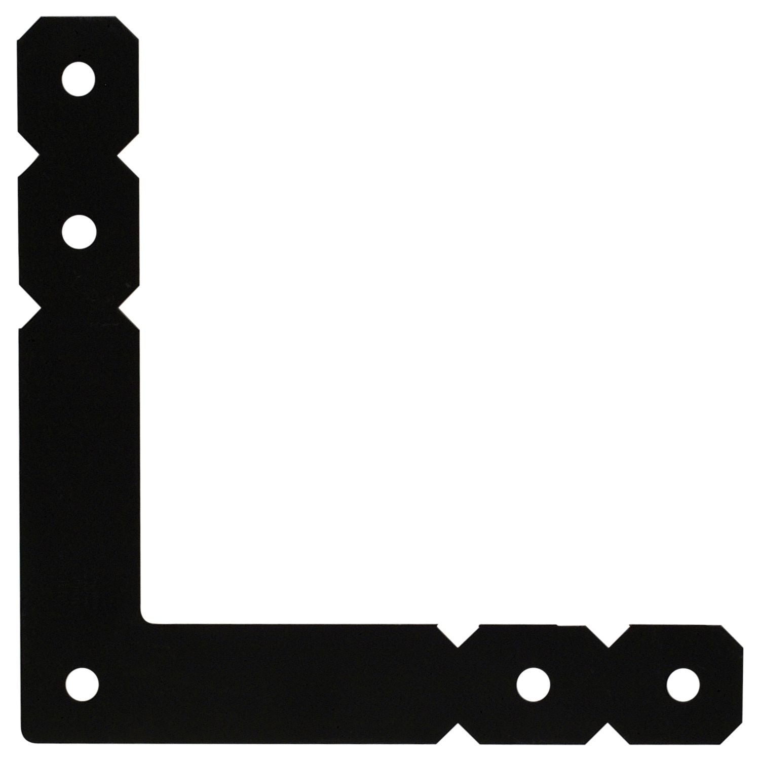 Simpson Strong-Tie OL OL 12-in. x 12-in. Black Powder-Coated Ornamental L Angle