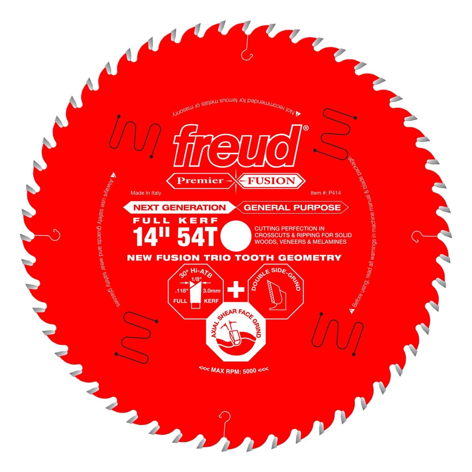 Freud P414 14 in. Premier Fusion General Purpose Blade