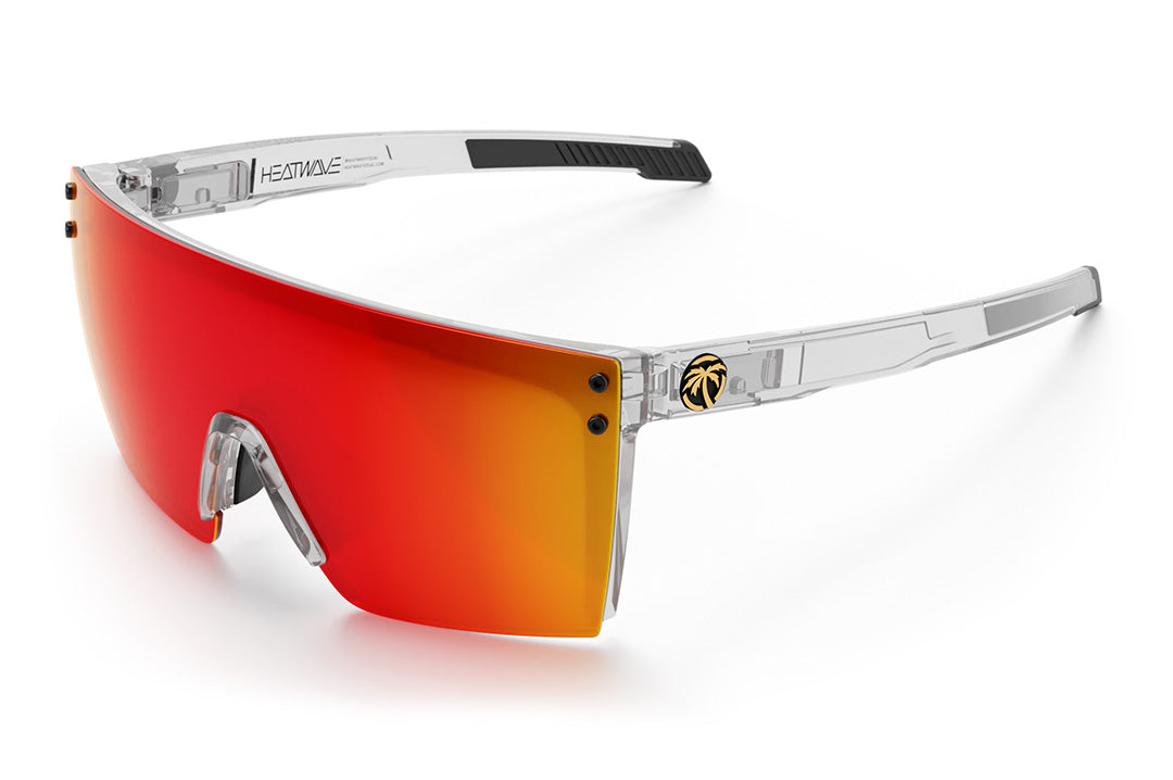 Heat Wave Performance Lazer Face Vapor Clear Frame Sunblast Lens