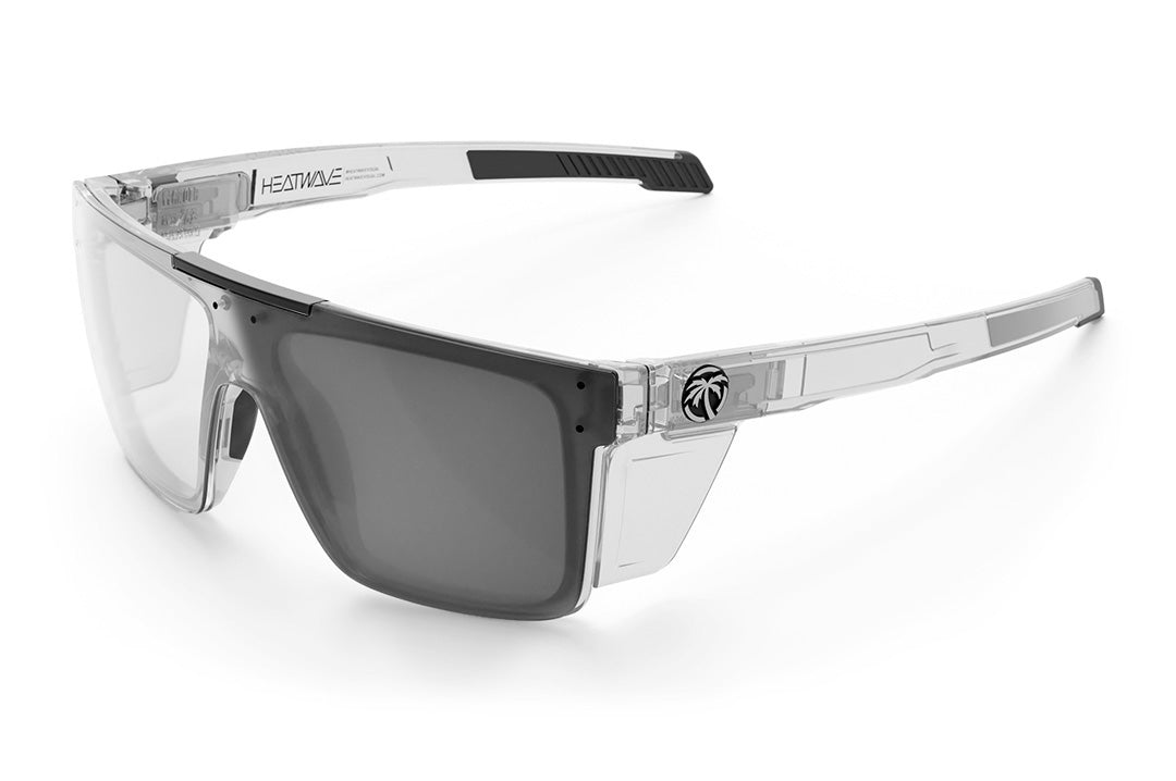 Heat Wave Performance Quatro VAPOR CLEAR Frame Photochromic Lens Z87+ Sunglasses