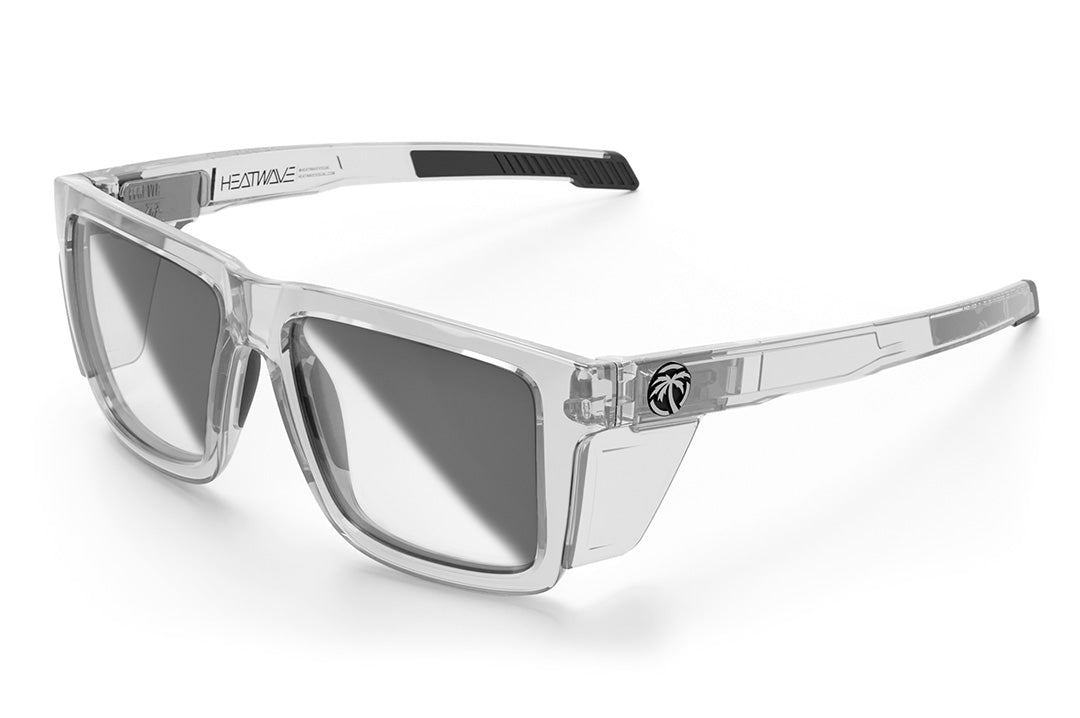 Heat Wave Performance XL VISE Frame VAPOR CLEAR Photochromic Lens Z87+ Sunglasses