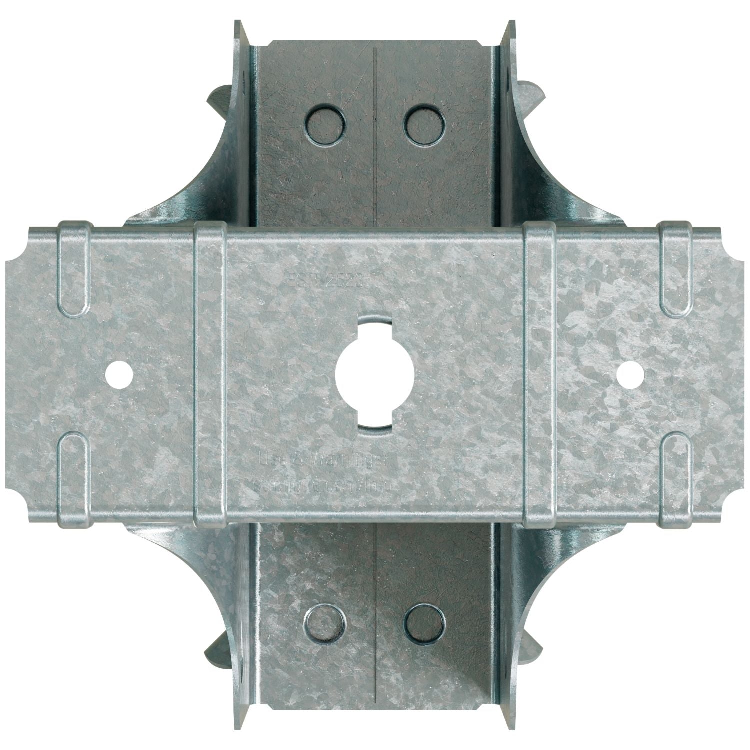 Simpson Strong-Tie PFD24B PFB Galvanized Post-Frame Saddle Hanger for 2x4