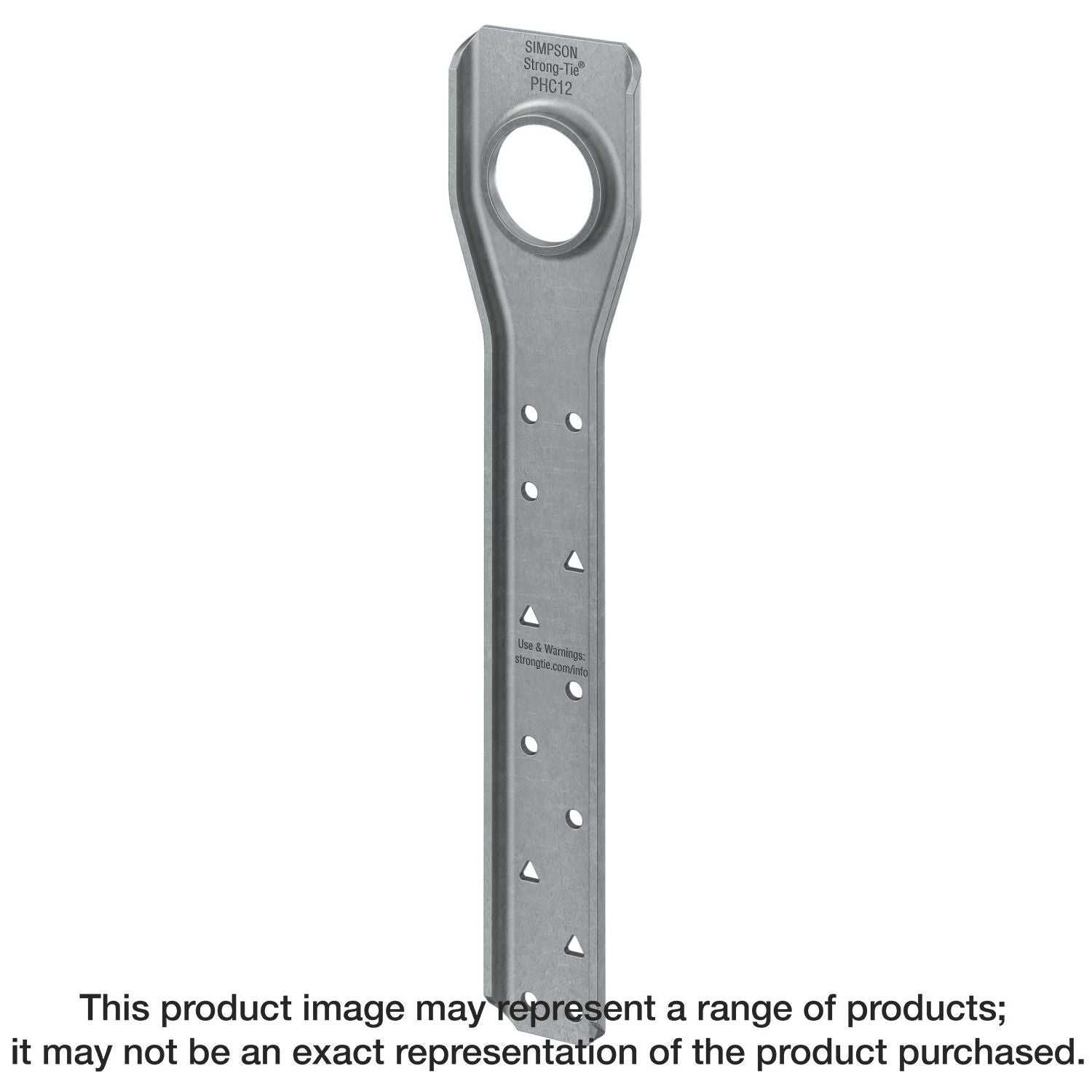 Simpson Strong-Tie PHC12 PHC 10-3/8-in. 12-Gauge Panel Hoist Clip, 50-Pack