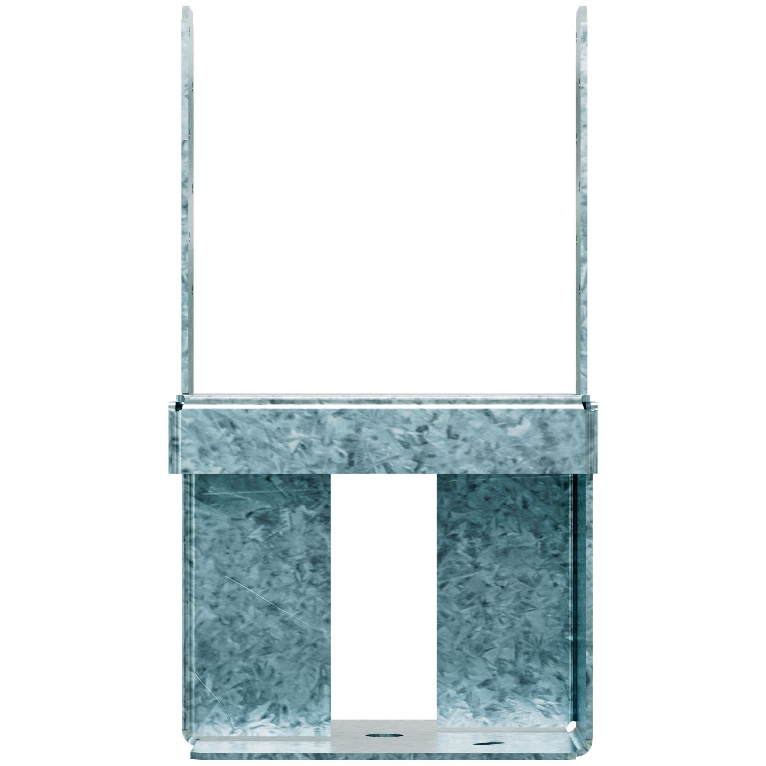 Simpson Strong-Tie PPB66-4Z PPBZ Porch Post Base for 6x6 Post and 4-in. Slab