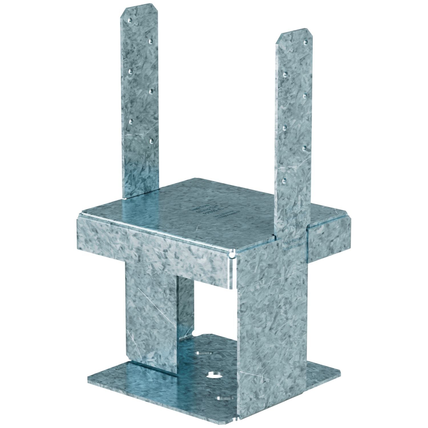Simpson Strong-Tie PPB66-4Z PPBZ Porch Post Base for 6x6 Post and