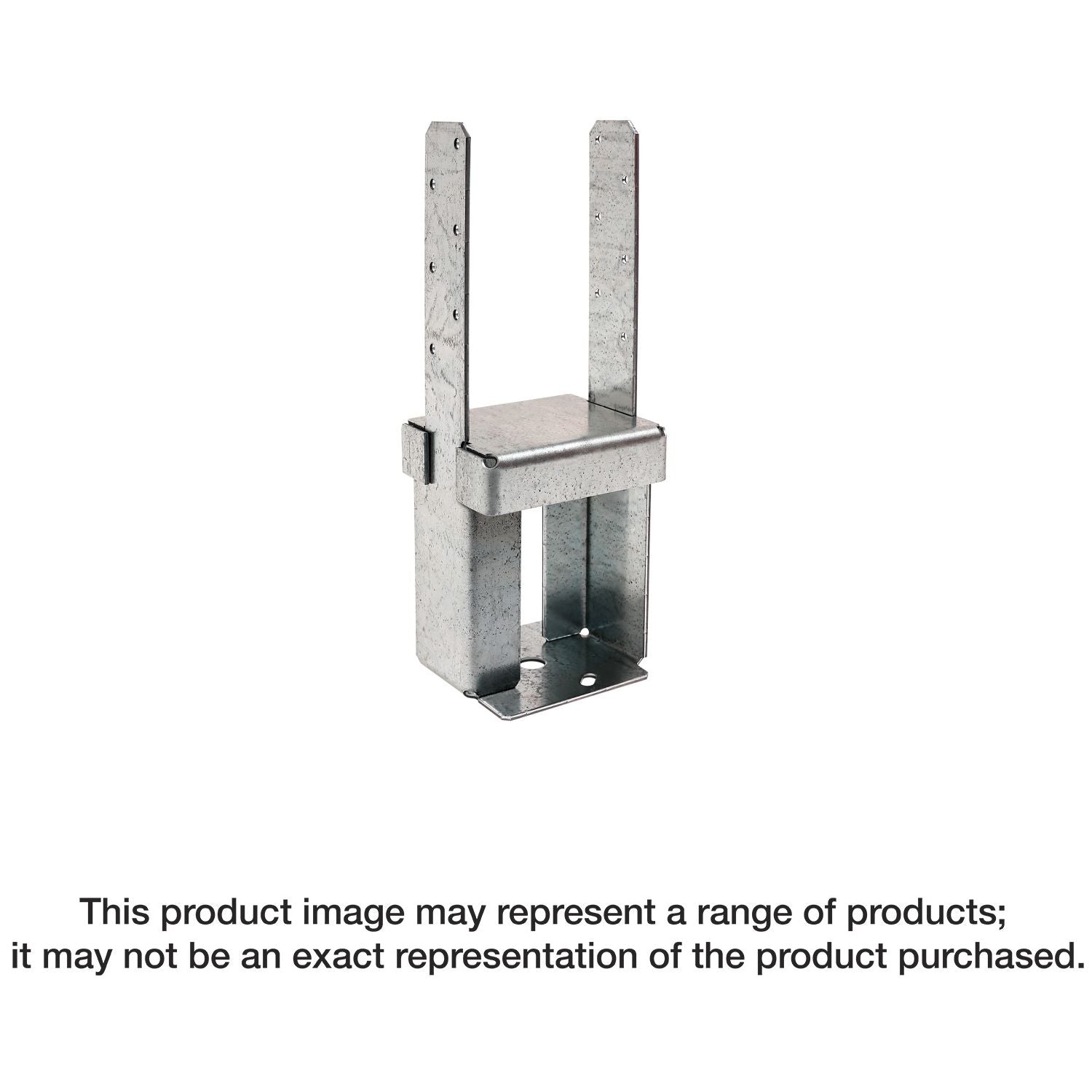 Simpson Strong-Tie PPB66-4Z PPBZ Porch Post Base for 6x6 Post and 4-in. Slab