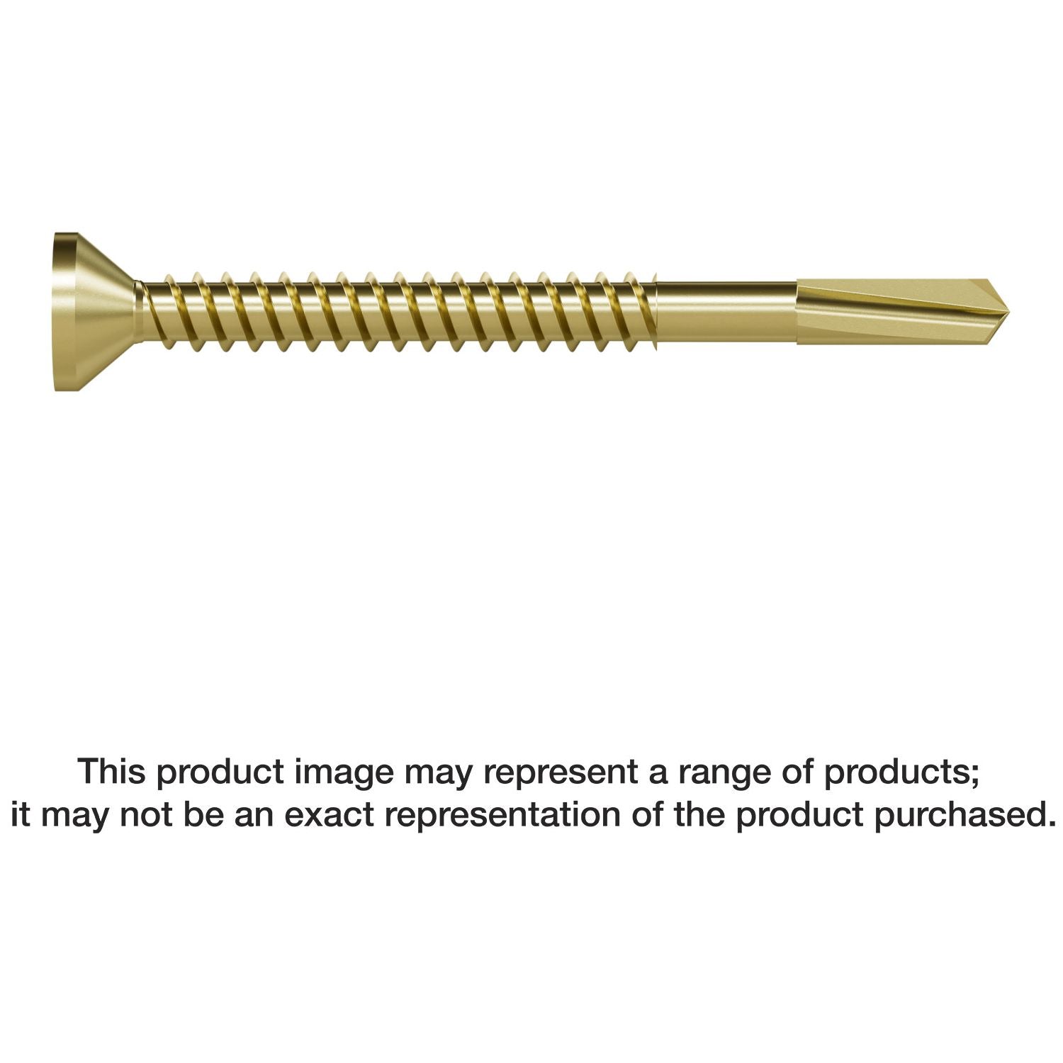 Simpson Strong-Tie PPHD3S1016 Strong-Drive PPHD SHEATHING-TO-CFS Screw (Collated),  #10 x 3-in. T25, Yellow Zinc, 1000-Pack