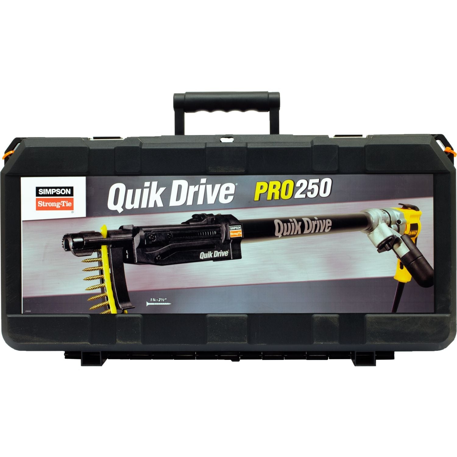Simpson Strong-Tie Quik Drive PRO250G2 Subfloor System w/ DeWalt 2500-RPM Screwdriver Motor (PRO250G2D25K)