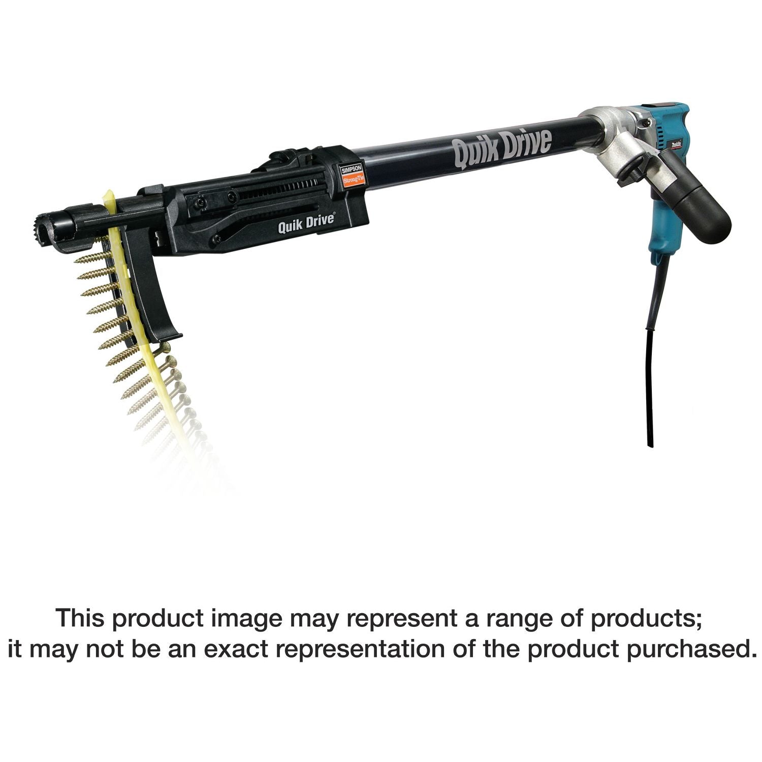 Simpson Strong-Tie PRO250G2M25K Quik Drive PRO250 Subfloor System w/ Makita 2500 RPM Screwdriver Motor