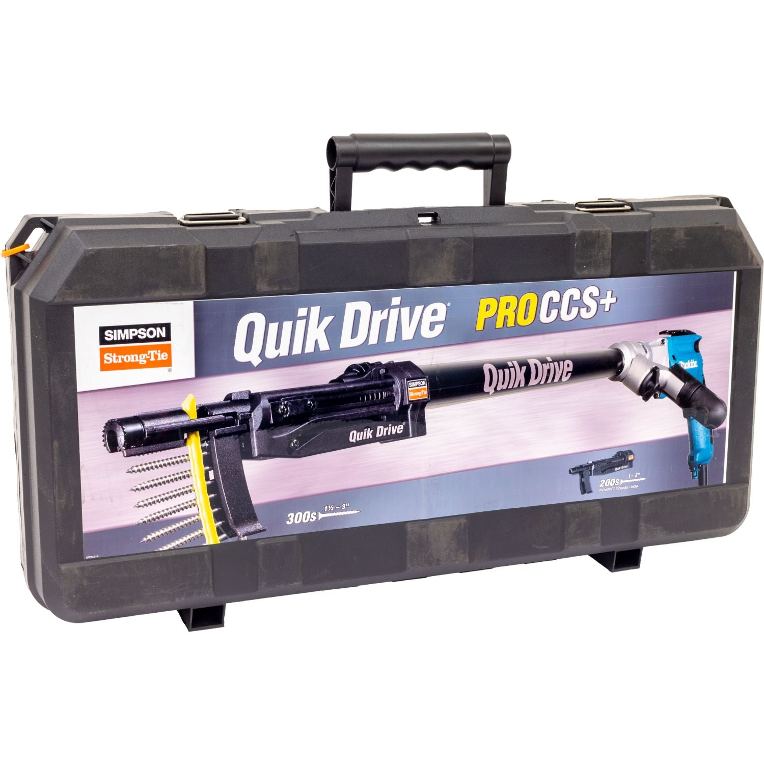 Simpson Strong-Tie Quik Drive PROCCS+ Multi-Purpose Combo System w/ DeWalt 2500 RPM Screwdriver Motor (PROCCS+D25K)
