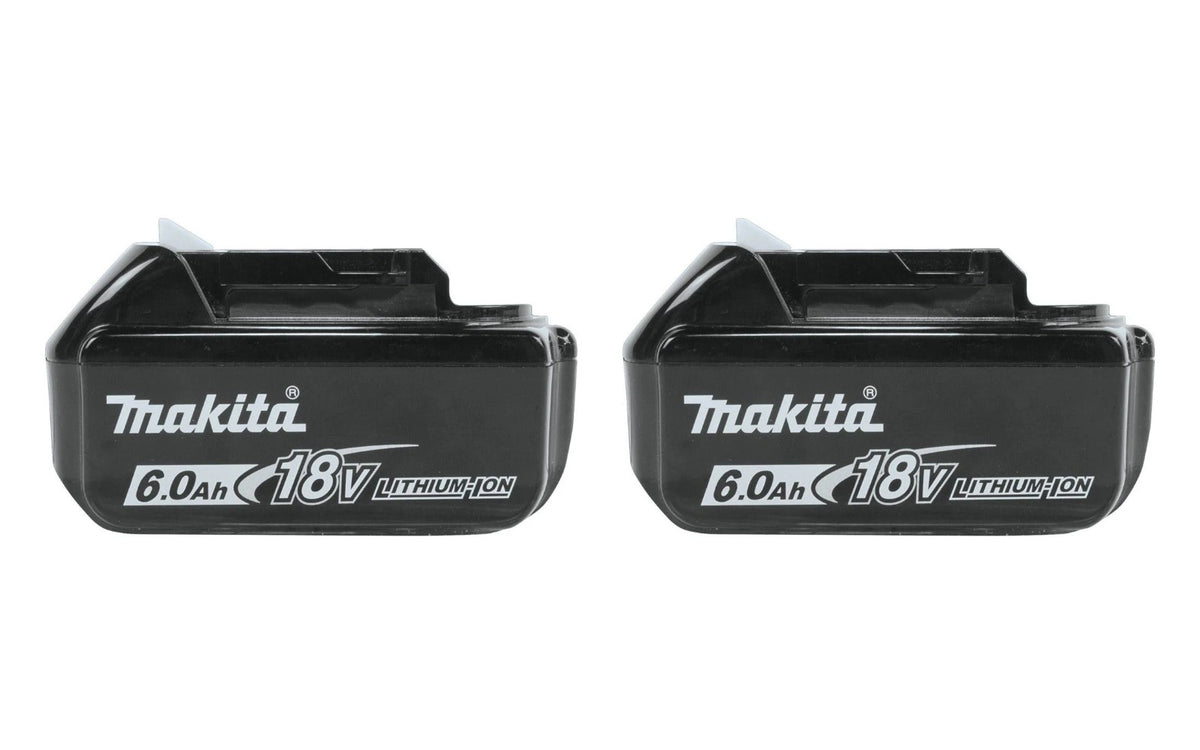 Makita BL1860B 18V LXT 6.0Ah Battery 2-Pack