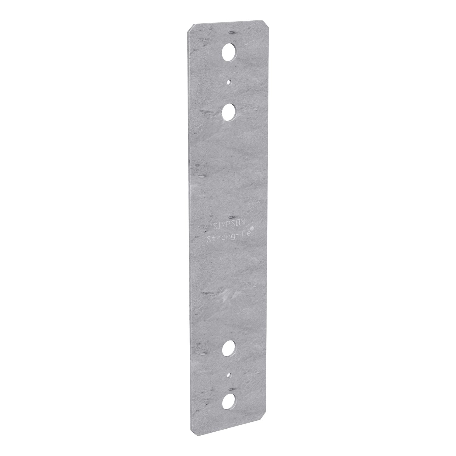 Simpson Strong-Tie PS418 PS 4-in. x 18-in. Hot-Dip Galvanized Piling Strap