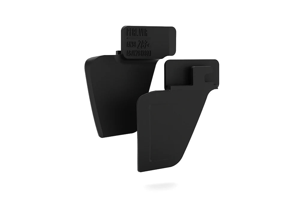 Heat Wave Matte Black Z87+ Side Shields for Vise