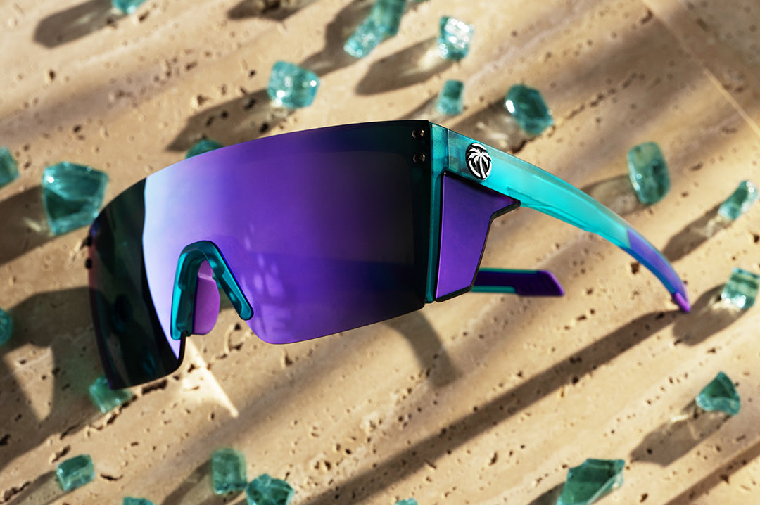 Heat Wave Performance Lazer Face Aqua Frost Z87+ Sunglasses