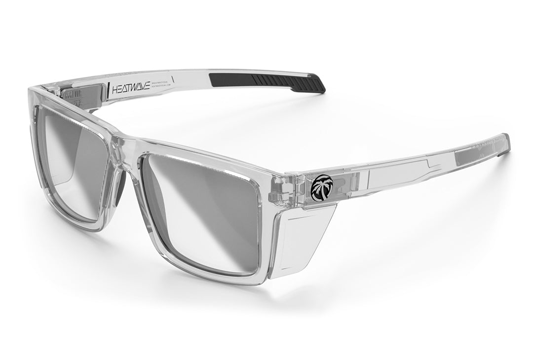 Heat Wave Performance Vise VAPOR CLEAR Frame Photochromic Lens Z87+ Sunglasses