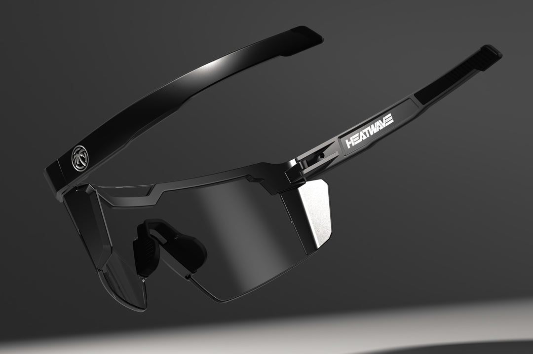 Heat Wave Future Tech Black Frame Photochromic Lens Z87+ Sunglasses