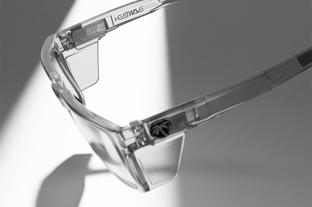 Heat Wave Performance Vise VAPOR CLEAR Frame Photochromic Lens Z87+ Sunglasses
