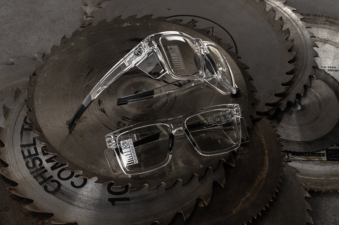 Heat Wave Performance Vise VAPOR CLEAR Frame Photochromic Lens Z87+ Sunglasses