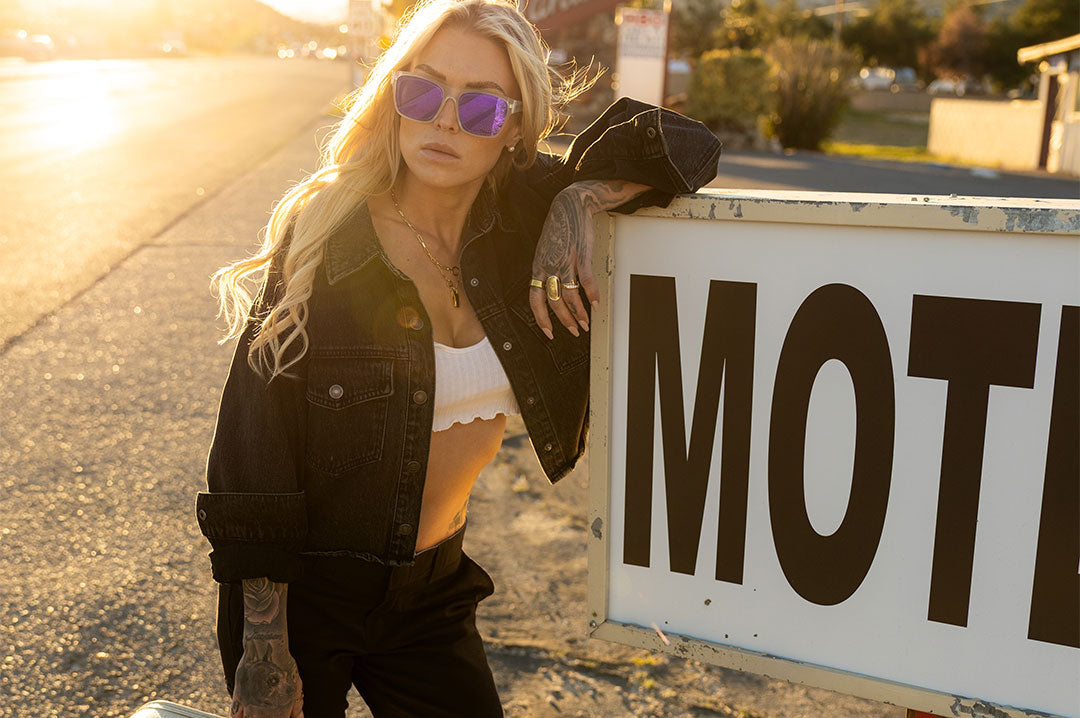 Heat Wave Marylin Vapor Frost Sunglasses