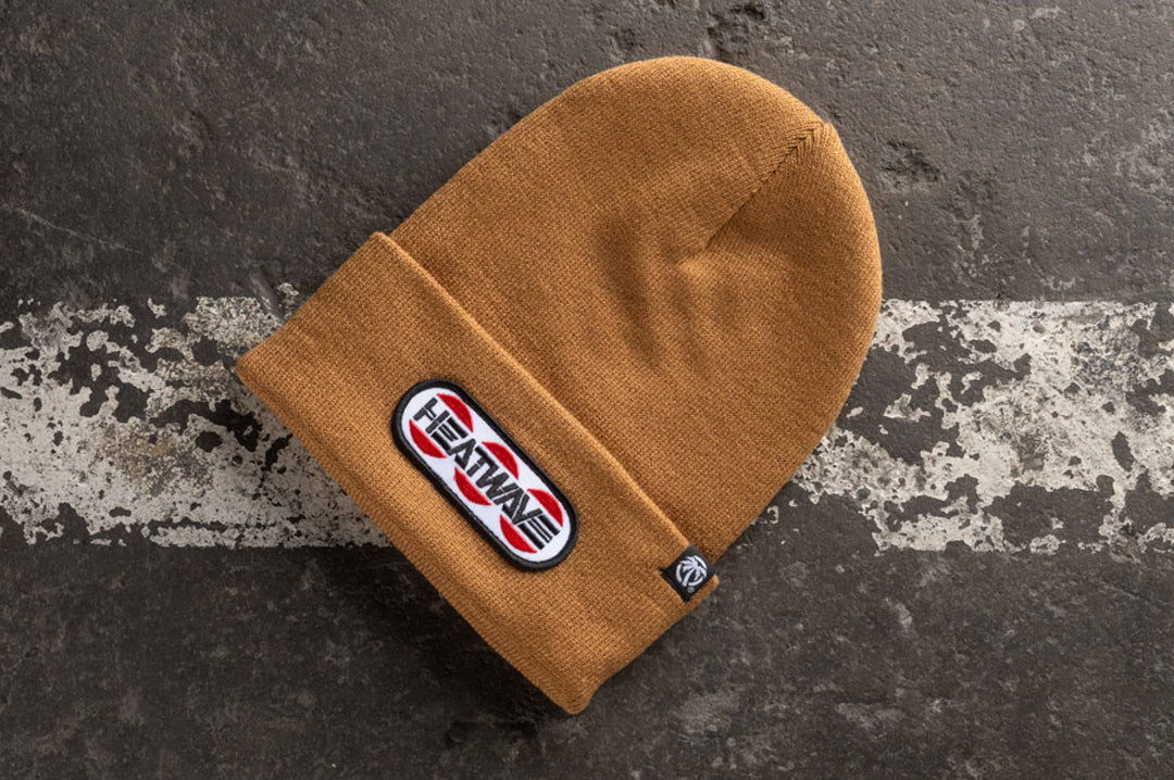 Heat Wave Oatmeal Butterfly Beanie