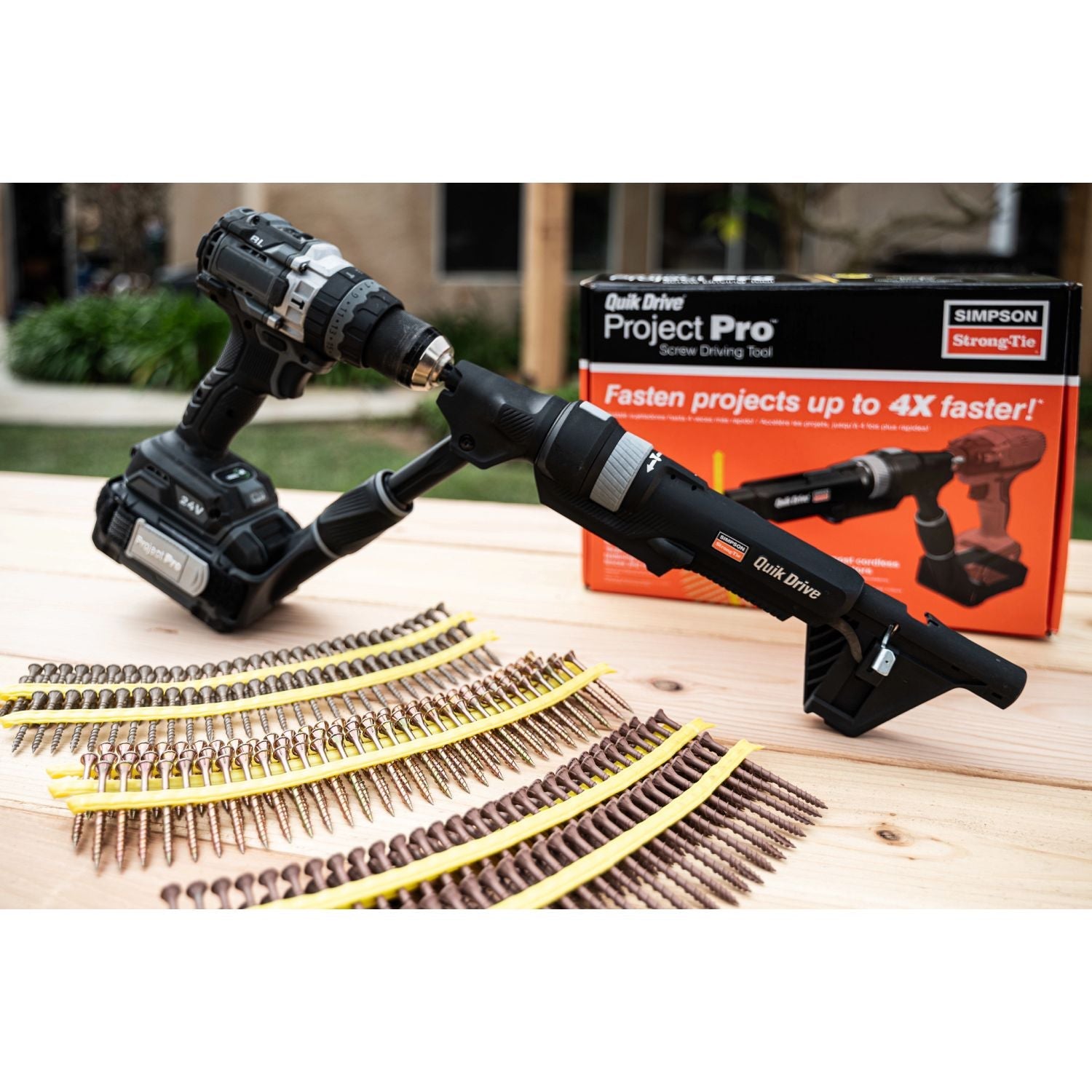 Simpson Strong-Tie QDPROJECTPRO Quik Drive Project Pro Screw Driving Tool