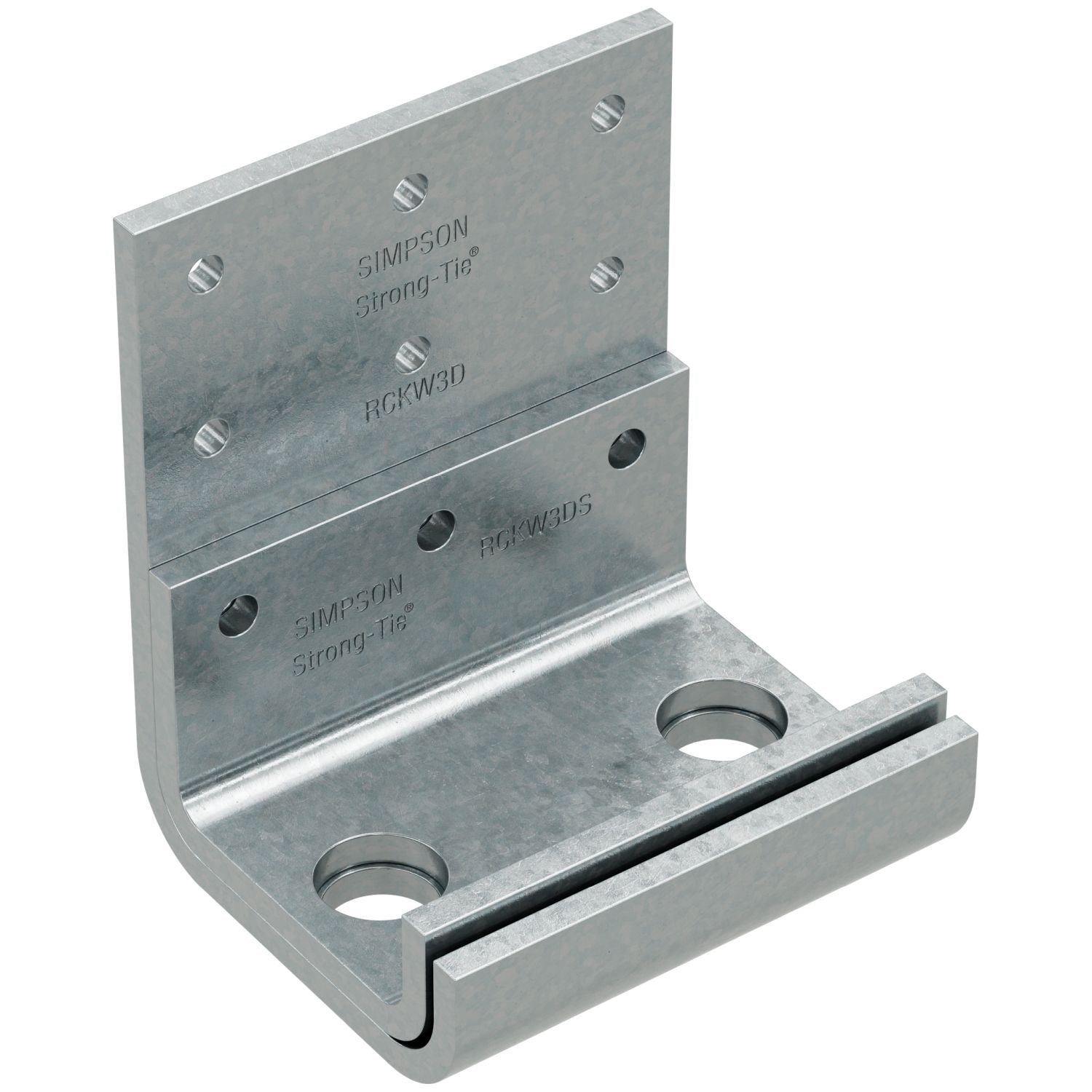Simpson Strong-Tie RCKW3DS-R10 RCKW 3-in. Two-Anchor Kneewall Connector Stiffener, 10-Pack