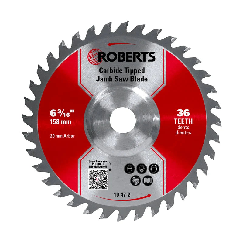 Roberts 6-3/16-in. 36-Tooth Jamb Saw Replacement Blade (10-47)