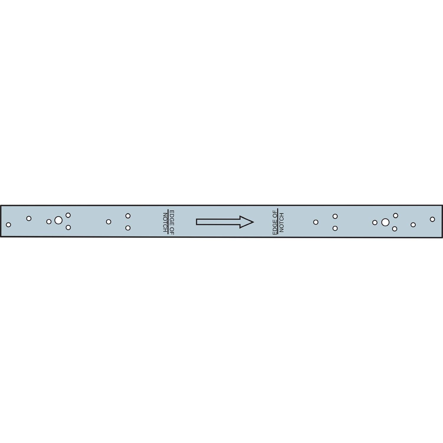 Simpson Strong-Tie RPS22 RPS 22-5/16-in. 16-Gauge Galvanized Retrofit Strap Tie
