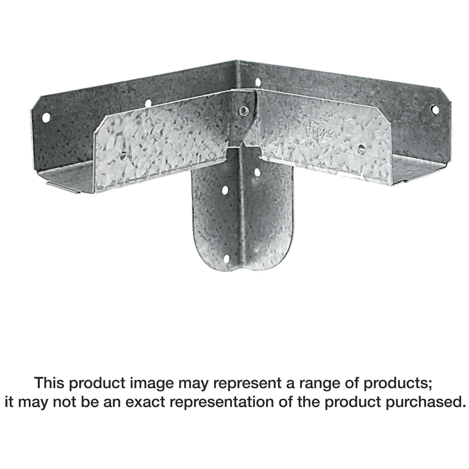Simpson Strong-Tie RTC22Z RTC 18-Gauge ZMAX Galvanized Rigid Tie Corne ...