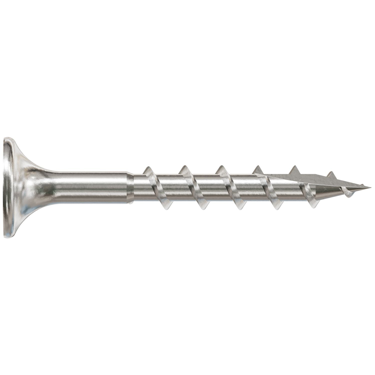 Simpson Strong-Tie S06125D100 Bugle-Head Wood Screw, Square Drive,  #6 x 1-1/4-in. #2 Square, Type 305, 100-Pack
