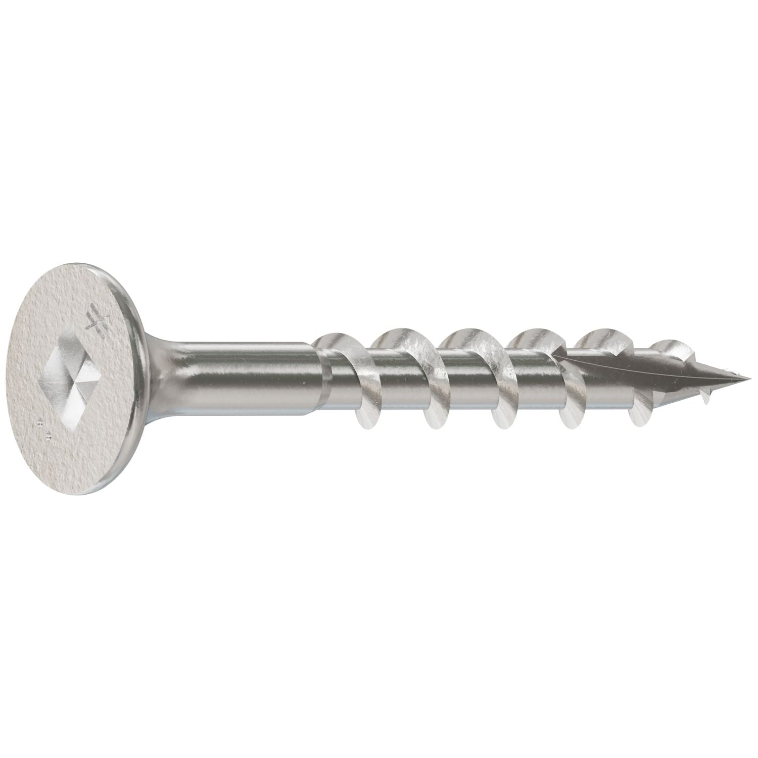 Simpson Strong-Tie S06125D100 Bugle-Head Wood Screw, Square Drive,  #6 x 1-1/4-in. #2 Square, Type 305, 100-Pack