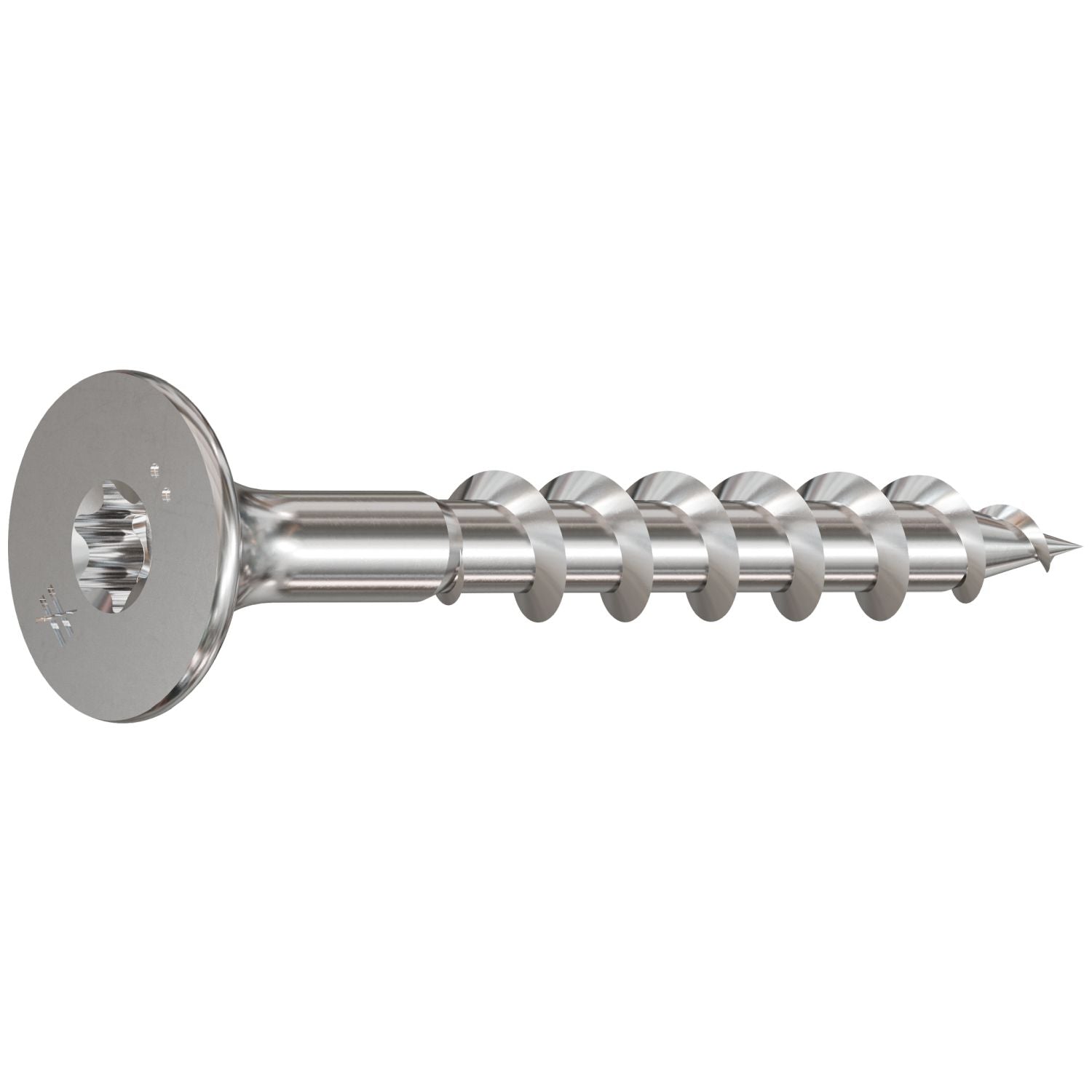 Simpson Strong-Tie S06125DT1 Bugle-Head Wood Screw, 6-Lobe Drive,  #6 x 1-1/4-in. T15, Type 305, 1-lb.