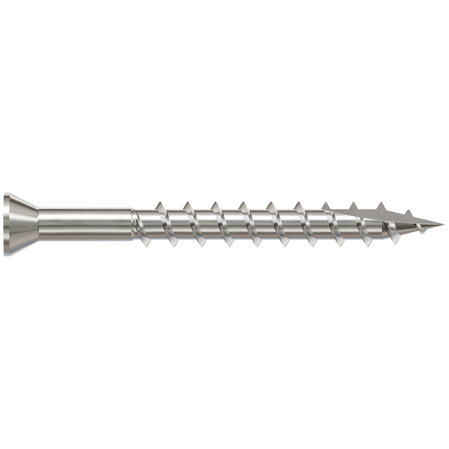Simpson Strong-Tie S07162FB1 Trim-Head Screw, Square Drive, #7 x 1