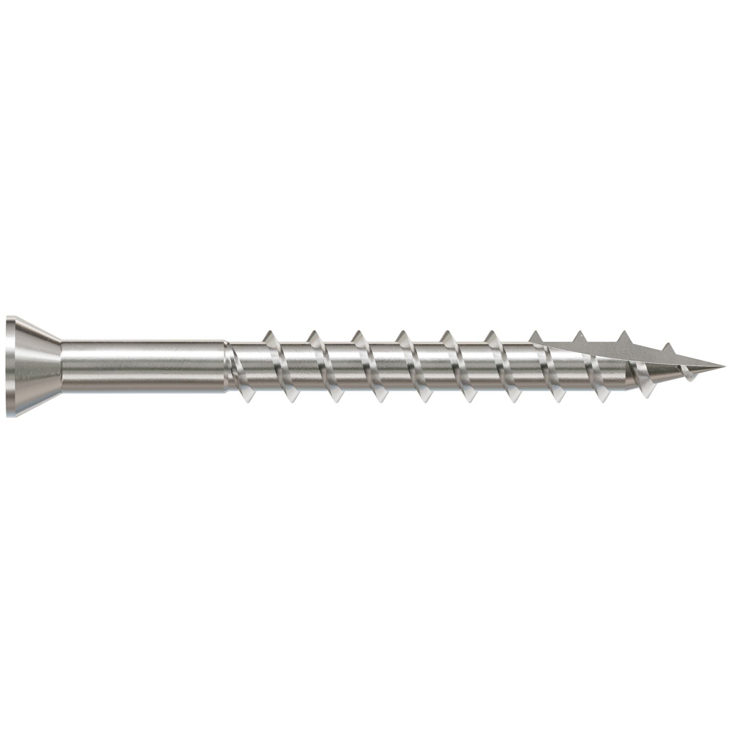Simpson Strong-Tie S07162FTB Trim-Head Screw, 6-Lobe Drive,  #7 x 1-5/8-in. T-15 Type 305, 4000-Pack