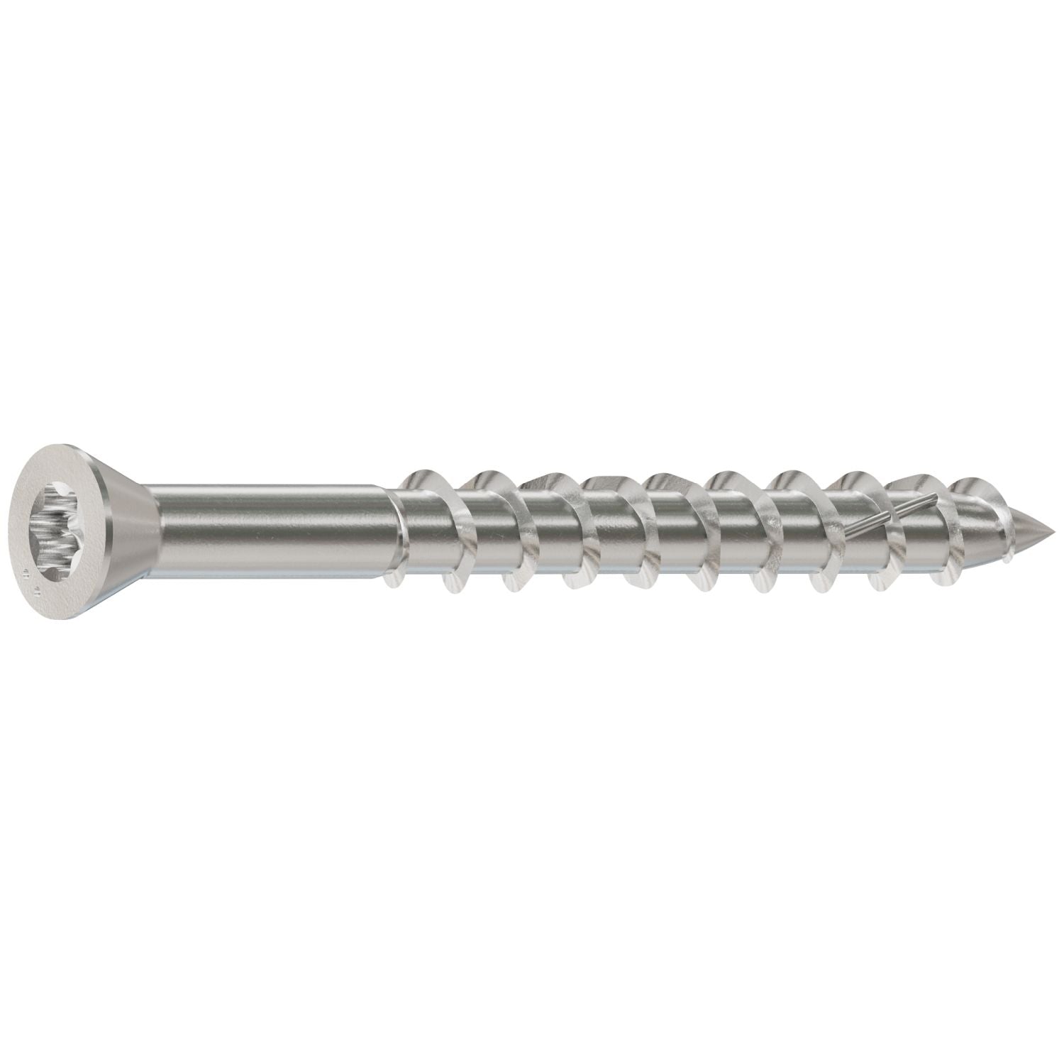 Simpson Strong-Tie S07162FWP Deck-Drive DWP WOOD SS Screw,  #7 x 1-5/8-in. T-15, Trim Head, Type 305, 135-Pack