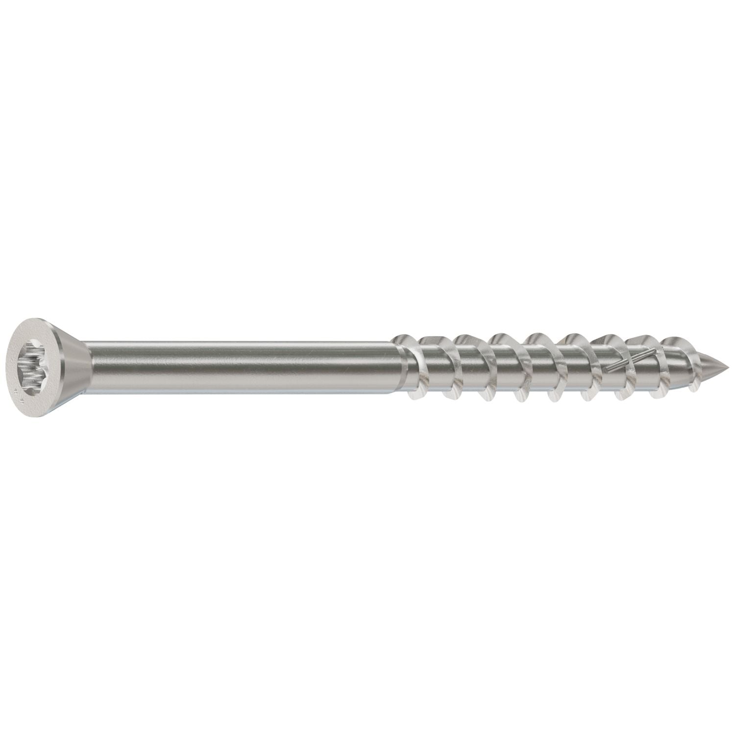 Simpson Strong-Tie S07200WP1 Deck-Drive DWP WOOD SS Screw,  #7 x 2-in. T-15, Trim Head, Type 305, 1-lb.